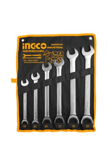 سيت سبانة راجز 6 قطع من انجيكو Ingco HKSPAR1061 spanner set
