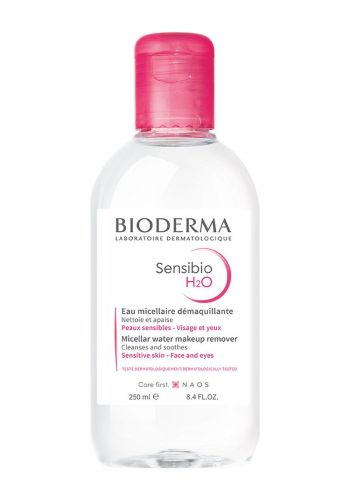 ماء ميسيلار مزيل للمكياج  للبشره الحساسه  250 مل من بيوديرما Bioderma Sensibio H2O Make-Up Removing Micellar Water