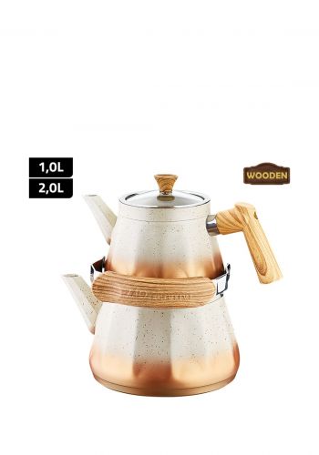 سيت ابريق شاي قطعتين ( 2 لتر , 3 لتر ) من زيو Zio Teapot Set 