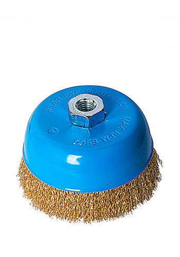 فرشاة سلك للصنفرة 4 انج من فكستيك Fixtec FWB14100A  Wire Cup Brush with Nut