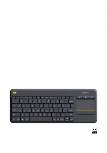 لوحة مفاتيح لاسلكية Logitech K400 Plus Wireless Touch Keyboard (Arabic & English)