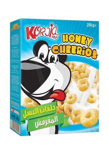  حلقات العسل المقرمشة 250 غم من كرجية Korjia Honey Cheeriol 