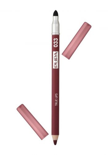 قلم تحديد الشفاه 1.13 غم درجة 033 من بوبا ميلانو Pupa Milano True Lips Bordeaux 