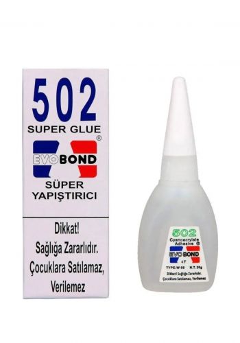 صمغ سائل لاصق متعدد الاستخدامات 20 غم EvoBond 502 Japanese Adhesive Super Glue