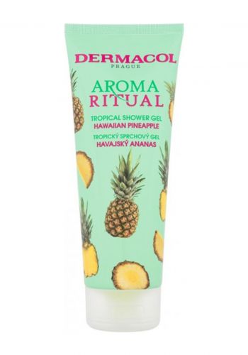 Dermacol Shower Gel جل استحمام برائحة الاناناس الهاوائي  250 مل من ديرماكول