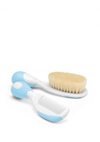 Chicco Baby Brush & Comb سيت مشط وفرشاة للأطفال من جيكو