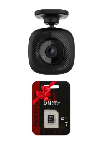 كاميرا لوحة القيادة مع هدية رام 64GB من هيكفيجن HIKVision AE-DC2015-B1 Dashboard Camera with 64GB RAM  