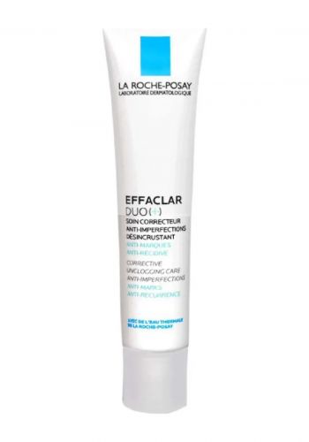 كريم جل لمكافحة حب الشباب للبشرة الدهنية  40 مل من لاروش بوزيه La Roche Posay Effaclar Duo Cream
