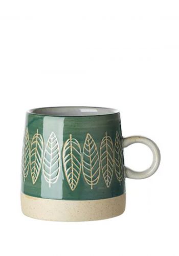 كوب سيراميك اخضر اللون  400 مل  Ceramic mug