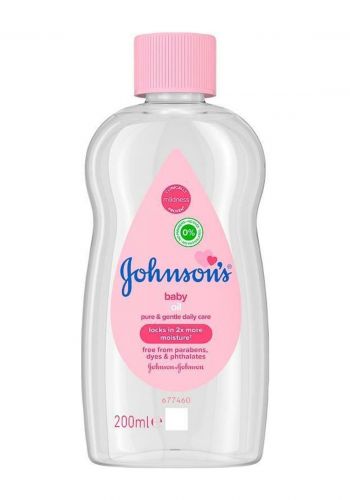 زيت للاطفال 200 مل من جونسون Johnson's Baby Oil