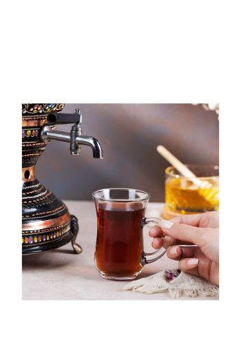 سيت استكان زجاجي 6 قطع من باشابهجة Pasabahce Glasses Set
