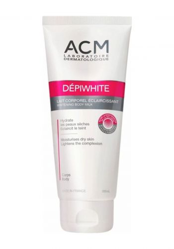 لوشن حليب مرطب ومفتح للجسم للبشرة الجافة  200 مل من اي سي ام ACM Depiwhite Whitening Body Milk