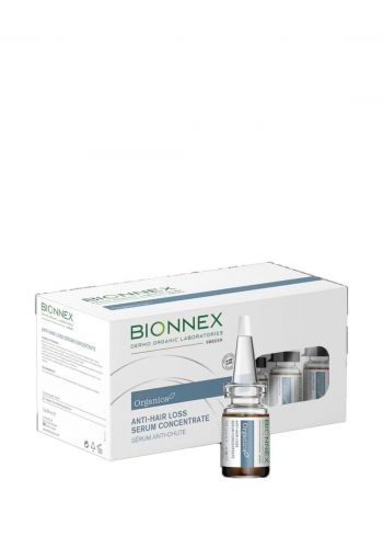 أمبولات لمنع تساقط الشعر 12*10 مل من بيونيكس Bionnex Organica anti hair loss serum concentrate