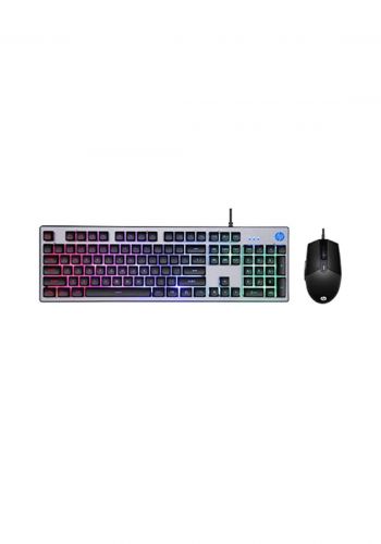 HP KM300F Gaming Keyboard and Mouse Combo RGB - Black لوحة مفاتيح وماوس