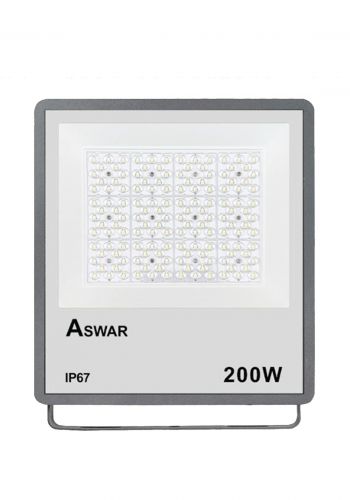 بروجكتر لد 200 واط شمسي اللون من اسوار Aswar AS-LED-F200-WW LED Projector