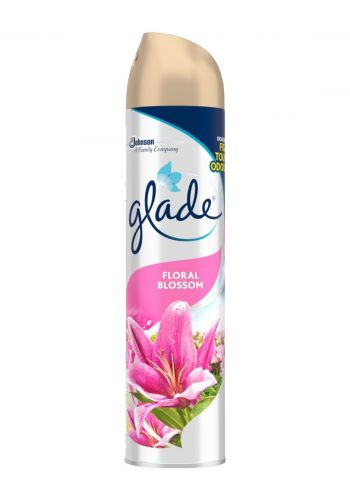 بخاخ معطر جو برائحة الزهور 300 مل من كليد Glade Aerosol Floral Blossom Air Freshener
