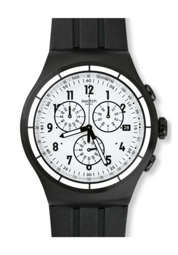 ساعة رجالية سوداء اللون من سواج Swatch YOB403 Men's Watch 