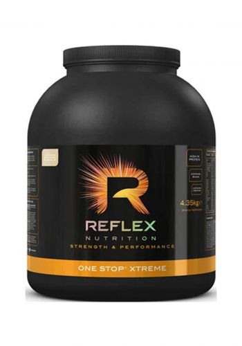 Reflex Nutrition One Stop Xtrem 4350g Cookies Cream  بروتين 4350 غم بنكهة  كوكيز كريم من ريفليكس