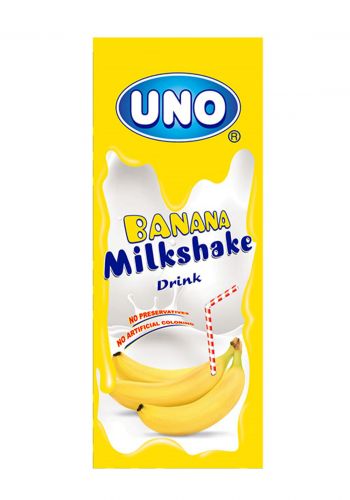 مخفوق حليب بالموز 180 مل من اونو Uno Milk Shake Banana  Terta Pack