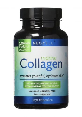 حبوب الكولاجين البحري 2000 ملغم 120 كبسولة من نيو سيل NeoCell Marine Collagen 