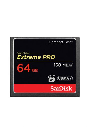 رام كاميرا SanDisk Compact Flash Memory Card SDCFXPS-064GB 
