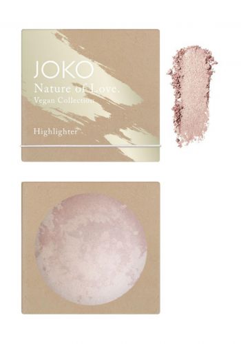 اضاءة من مكونات نباتية 9 غم درجة 02 من جوكو JOKO Nature of Love. Vegan Collection Highlighter No.02