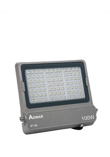 بروجكتر لد 100 واط ابيض اللون من اسوار Aswar AS-LED-FG100-CW LED Projector