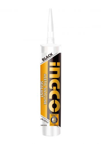 سيلكون اسود 300 مل من انجيكو Ingco HASS03 acetic silicone sealant