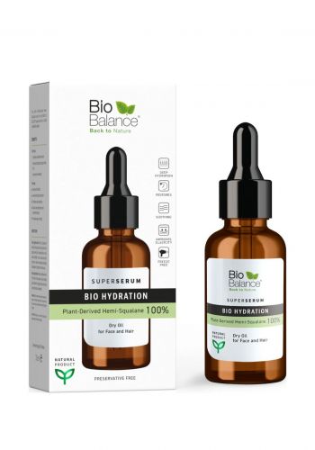 سيروم مرطب للبشرة والشعر 30 مل من بايو بلانس Bio Balance Bio Hydration Serum 
