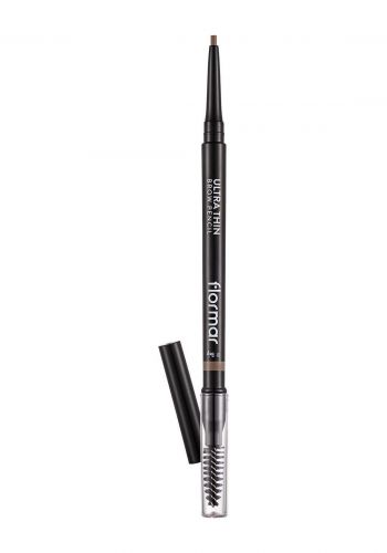 قلم تحديد الحواجب درجة 01 من فلورمار Flormar Ultra Thin Brow Pencil