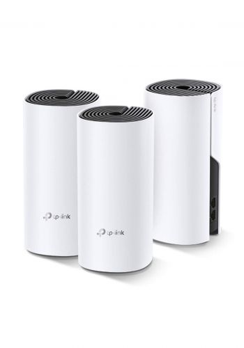 نظام شبكة واي فاي  TP-Link AC1200 Deco E4 Whole Home Mesh WiFi System 3Pcs 