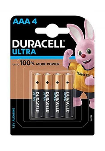 بطاريات قلوية 1.5 امبير 4 قطع من دوراسيل Duracell ltra Battery 4 Pieces