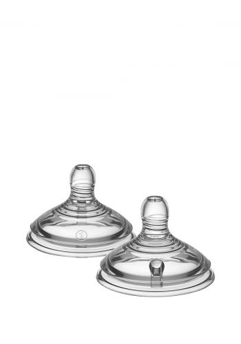 رأس رضاعة للاطفال من تومي تيبي Tommee Tippee Closer to Nature 2X