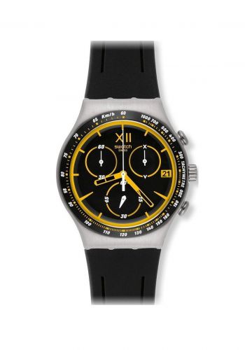 ساعة رجالية سوداء اللون من سواج Swatch YCS567 Men's Watch