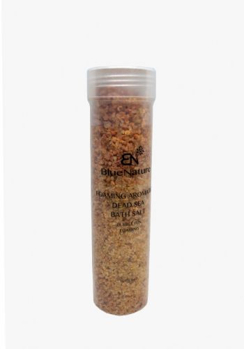 أملاح البحر الميت بالرغوة المعطرة بزيوت الياسمين وعشبة الليمون والورد 240 غرام Blue nature Foaming Aromatic Dead Sea Bath Salts Jasmine, lemongrass,Rose