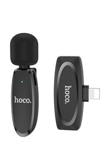 مايكروفون موبايل لاسلكي - Hoco L-15 Lightning Lavalier Microphone