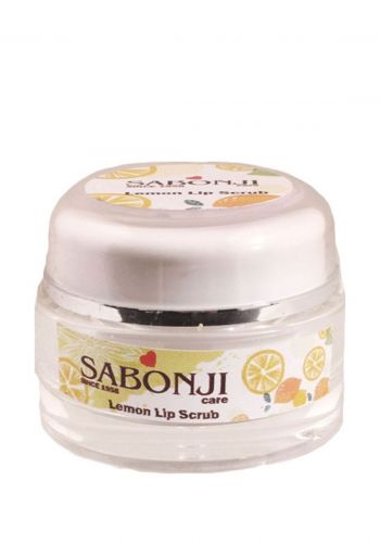 مقشر شفاه باليمون من صابونجي Sabonji Lemon Lip Scrub