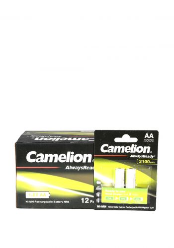 بطاريات AA  من كامليون1 بطارية  Camelion NH-AA2100ARBP2 Rechargeable Battery