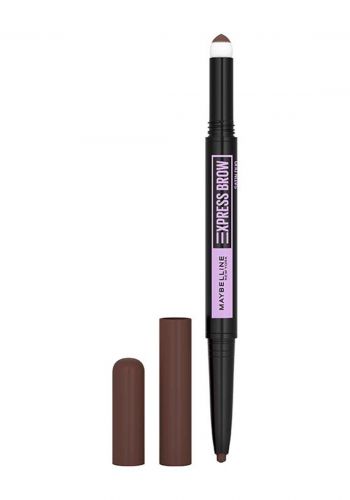 قلم تحديد ورسم الحواجب  0.71 غرام من ميبلينMaybelline -Exp Brow Satin Duo Nu 04 Dark Brown