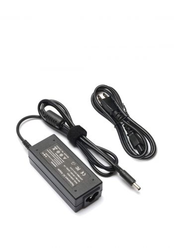 شاحن لابتوب ديل Laptop AC Adapter Batterys Charger For Dell 19.5V 3.34A  -Black