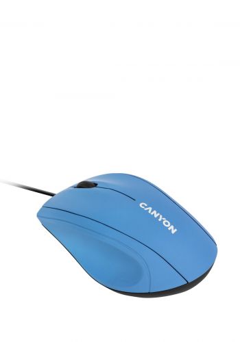Canyon M-05 mouse USB Type-A Optical 1000 DPI-Light Blue ماوس سلكية من كانيون
