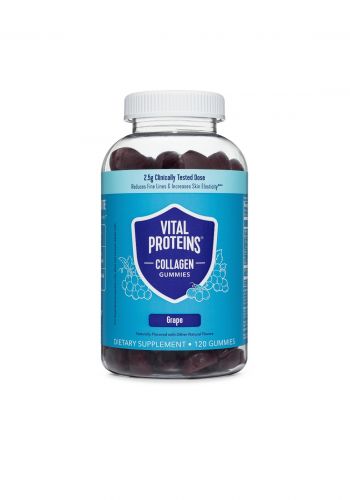 كولاجين جلاتيني 120 قرص جلاتيني من فيتال Vital Proteins Collagen Gummies