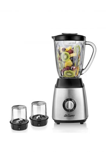 خلاط كهربائي مع مطحنة 600 واط  من أرزوم Arzum AR1056 MaxiBlend Blender