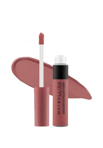 احمر شفاه سائل مات  7 مل من ميبلينMaybelline- Mny Sensational Liq Matte Nu05 As
