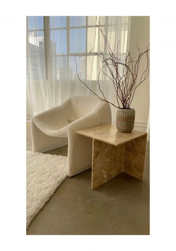 طاولة كوارتز مربعة الشكل 50*50*50 سم 