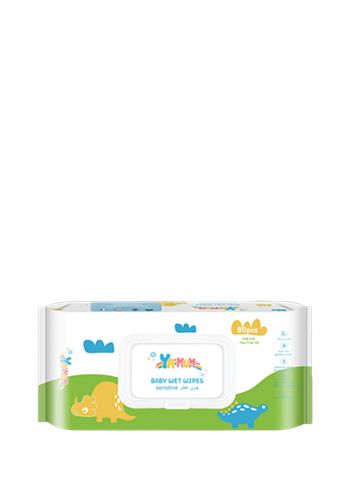 مناديل مبللة عدد 80 من ياموم ya mum wipes