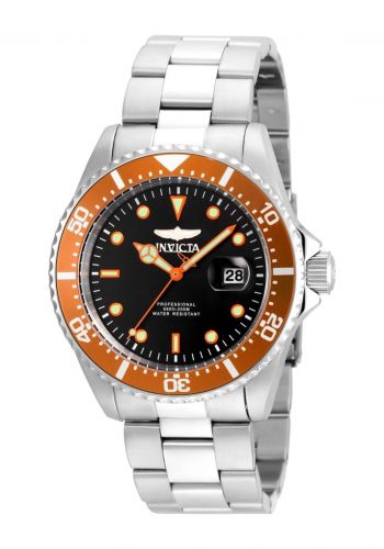 ساعة يد رجالية باللون الفضي من انفيكتا Invicta 22022 Pro Driver Men's Watch