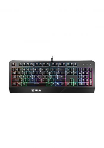 MSI Vigor GK20 Keyboard - Black لوحة مفاتيح من أم أس أي