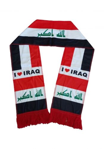 وشاح رياضي لكلا الجنسين بتصميم العلم العراقي Iraq Scarf