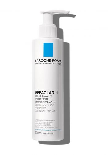غسول كريمي للوجه 200 مل من لاروش بوزيه La Roche Posay Effaclar H Iso-Biome Cleansing Cream
